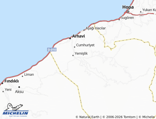 Mappa MICHELIN Kavakköy - ViaMichelin