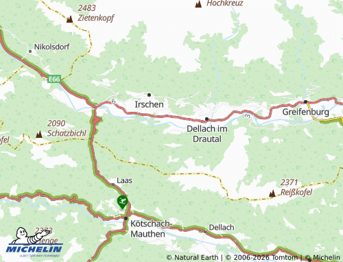MICHELIN-Landkarte Stein - ViaMichelin