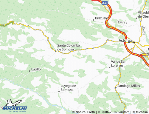 MICHELIN-Landkarte Murias de Pedredo - ViaMichelin