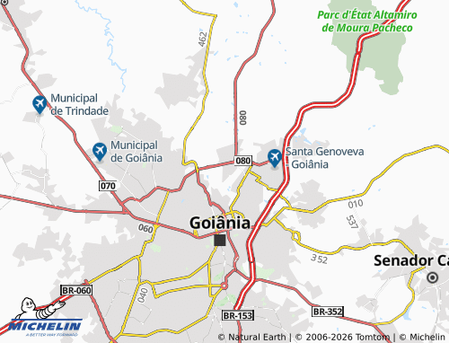 Mappa MICHELIN Setor Goiânia 2 - ViaMichelin