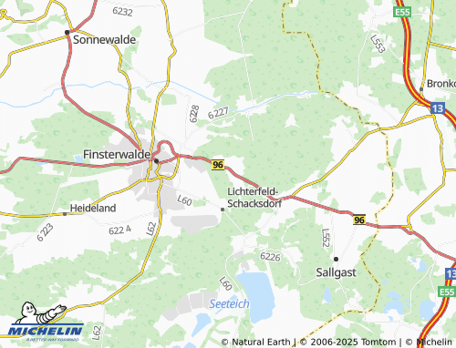 MICHELIN Betten map - ViaMichelin