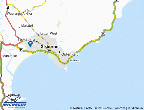 Mapa MICHELIN Okitu - ViaMichelin
