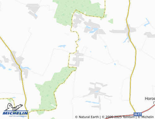 MICHELIN-Landkarte Vatyn - ViaMichelin