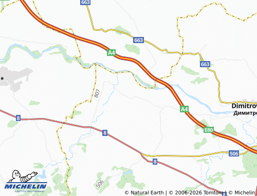 Mapa MICHELIN Stalevo - ViaMichelin