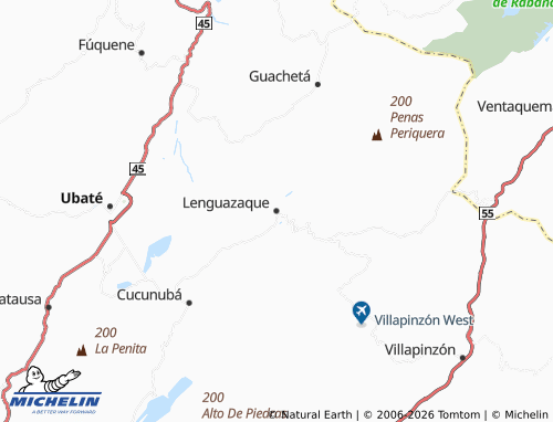 Carte MICHELIN Lenguazaque - ViaMichelin