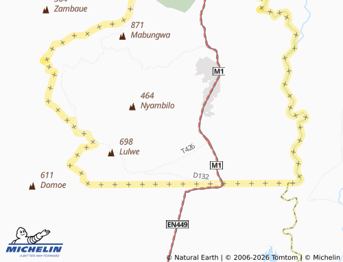 MICHELIN-Landkarte Mtemba - ViaMichelin