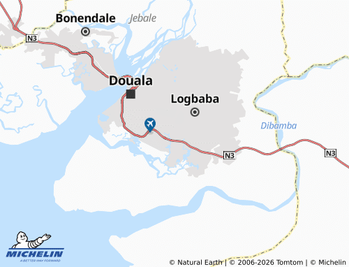MICHELIN-Landkarte Dibom II - ViaMichelin