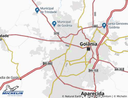 Mapa MICHELIN Vila Santa Rita - ViaMichelin