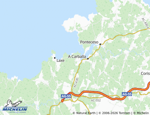 MICHELIN-Landkarte Candoas - ViaMichelin
