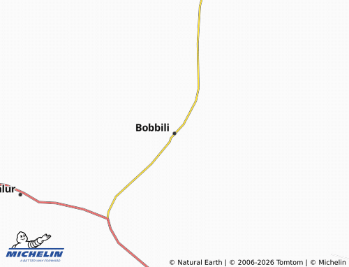 Mappa MICHELIN Bobbili - ViaMichelin