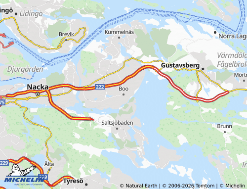 Mappa MICHELIN Boo - ViaMichelin