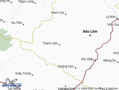 MICHELIN Thạch Lâm map - ViaMichelin
