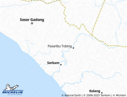 MICHELIN Suka Maju map - ViaMichelin