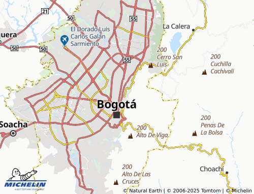 MICHELIN Siberia Urbano map - ViaMichelin