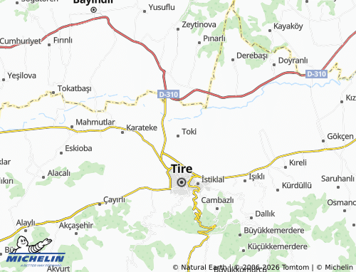 Mappa MICHELIN Toki - ViaMichelin