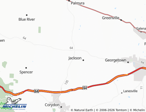 Mappa MICHELIN Corydon Junction - ViaMichelin