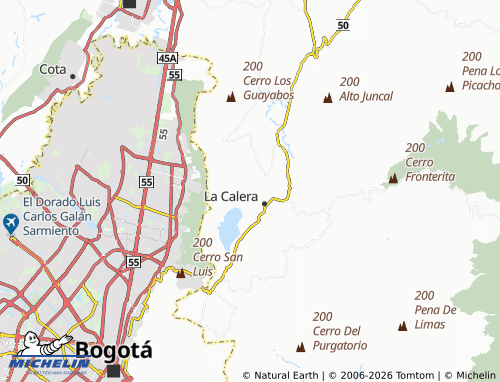 Carte MICHELIN La Toma - ViaMichelin