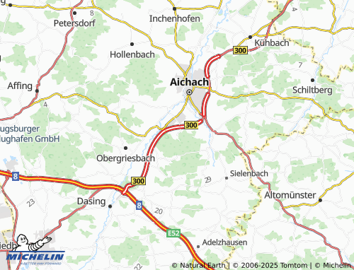 MICHELIN Nisselsbach map - ViaMichelin