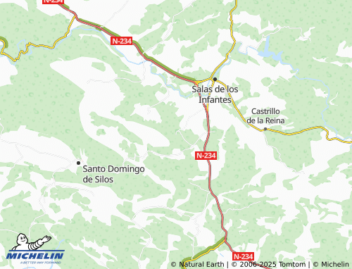 MICHELIN Villanueva de Carazo map - ViaMichelin