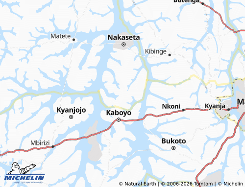 Mappa MICHELIN Kyamakata - ViaMichelin