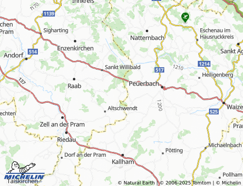 Carte MICHELIN Geiselham - ViaMichelin