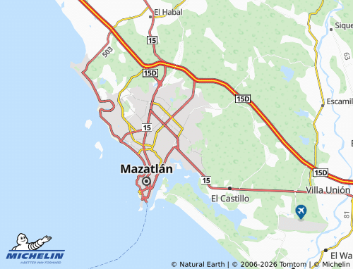 Kaart MICHELIN FOVISSSTE Esperanza - ViaMichelin