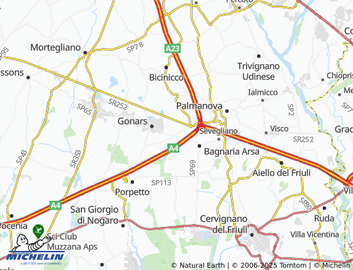 Mappa MICHELIN Fauglis - ViaMichelin