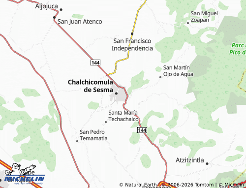 Mapa MICHELIN San Francisco - ViaMichelin