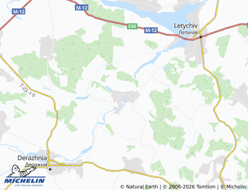 Carte MICHELIN Snitivka - ViaMichelin