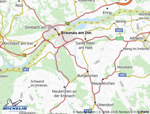 MICHELIN Kühberg map - ViaMichelin