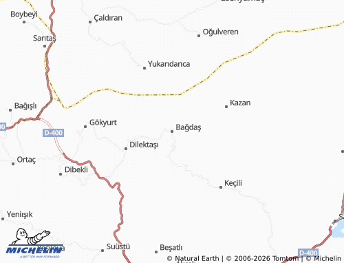 MICHELIN Bağdaş map - ViaMichelin