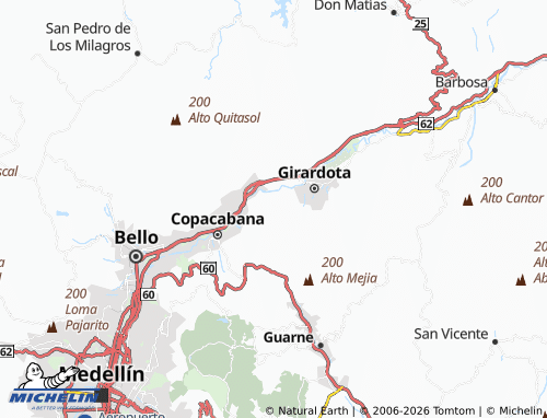 Mappa MICHELIN El Totumo - ViaMichelin