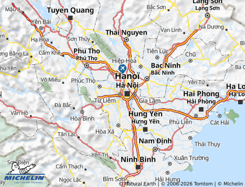 MICHELIN-Landkarte Cầu Giấy - ViaMichelin