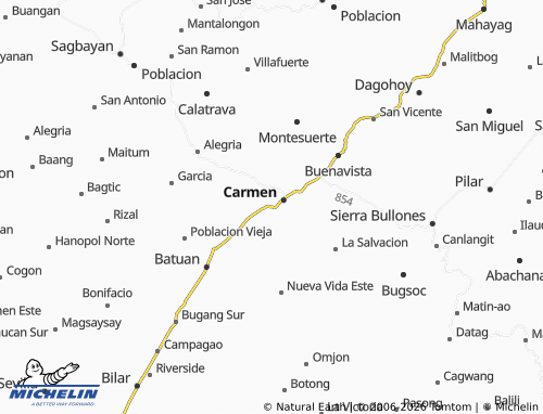 MICHELIN La Paz map - ViaMichelin