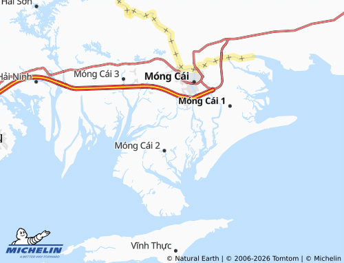 Mapa MICHELIN Vạn Ninh - ViaMichelin
