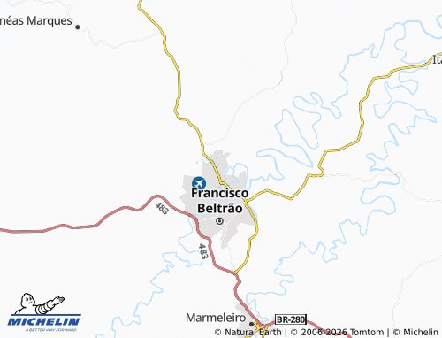 Mapa MICHELIN Júpiter - ViaMichelin