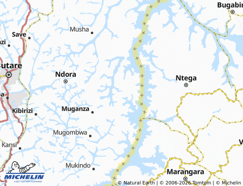 MICHELIN-Landkarte Kirarambogo - ViaMichelin