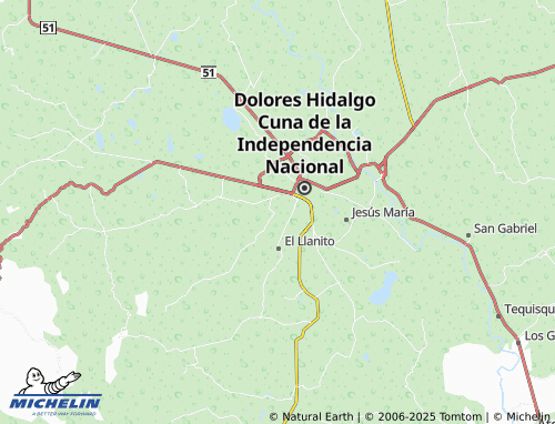 MICHELIN El Jardín de La Loma map - ViaMichelin