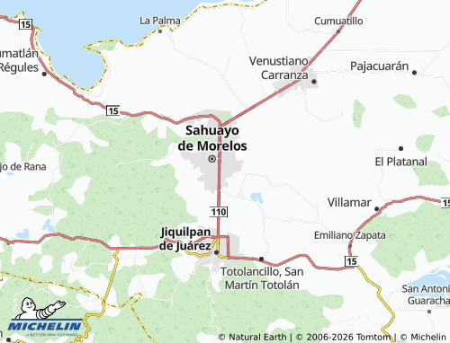 Mappa MICHELIN Popular - ViaMichelin