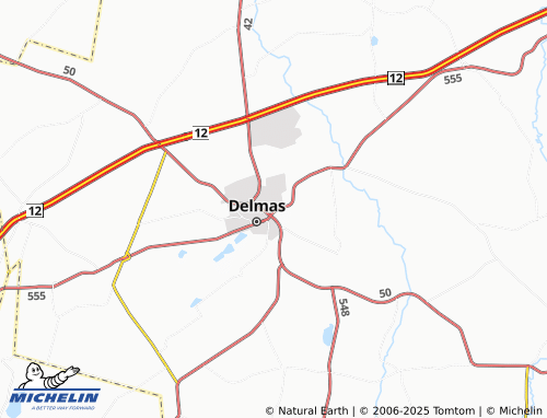 MICHELIN Delpark map - ViaMichelin