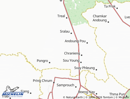 Mappa MICHELIN Chrolong - ViaMichelin