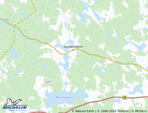 MICHELIN-Landkarte Kittilä - ViaMichelin