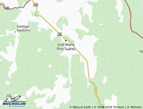 Mapa MICHELIN Tomás Urbina - ViaMichelin