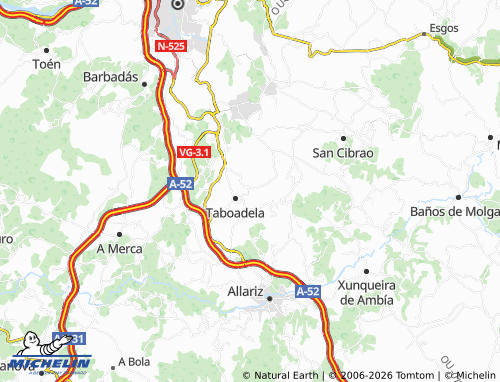 Mapa MICHELIN Pumar - ViaMichelin