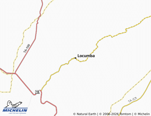 Mapa MICHELIN Locumba - ViaMichelin
