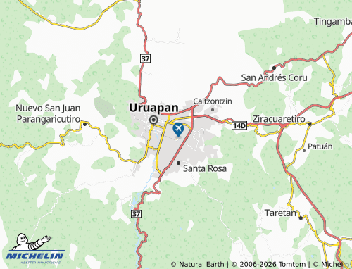 Mapa MICHELIN México - ViaMichelin