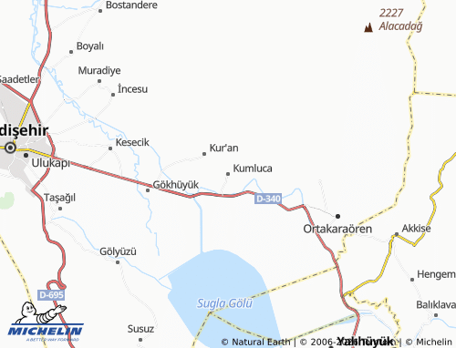 Mappa MICHELIN Kumluca - ViaMichelin