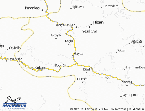 Mappa MICHELIN Gayda - ViaMichelin