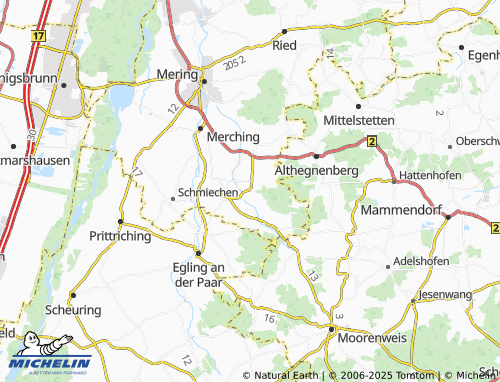 Kaart MICHELIN Hofhegnenberg - ViaMichelin