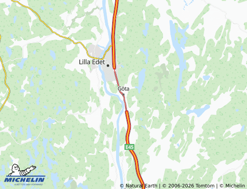 Carte MICHELIN Göta - ViaMichelin